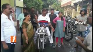 Mayor Bonthu Rammohan Inspects Roads In Gandhi Nagar | Hyderabad  | iNews