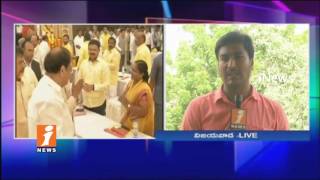 Presidential Candidate Ramnath Kovind Gets Grand Welcome By TDP & BJP Leaders In Gannavaram | iNews