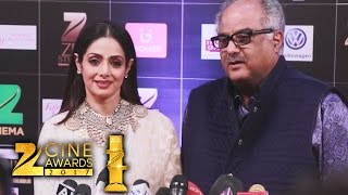 Beautiful Sridevi At Zee Cine Awards 2017 - Full HD Video