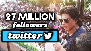 Shahrukh Khan King Of Social Media With 27 Million Followers