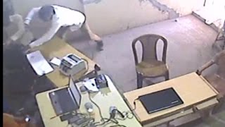 बंदूकधारी बदमाशों से भिड़ गईं गुरूग्राम की 'मर्दानी', CCTV में पूरी वारदात