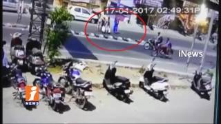 Shocking CCTV Footage | 2 Died and 3 Injured as Car Hits in Pune | iNews