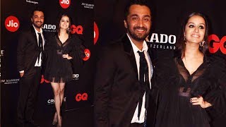 Shraddha Kapoor With Brother Siddhanth Kapoor At GQ Best Dressed 2017 Party