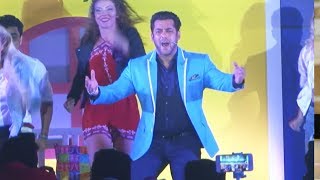 Salman Khan LIVE DANCE Performance At Bigg Boss 11 Launch