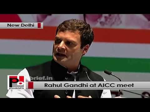 Rahul Gandhi- We will uplift poor and will be listed among the middle class
