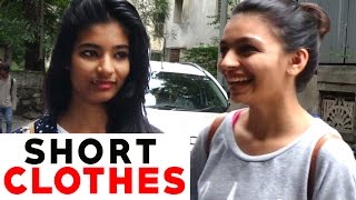 GIRLS IN SHORT CLOTHES Cute Girls Answer