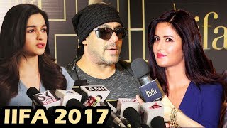 Salman Khan, Katrina Kaif & Alia To Sparkle At IIFA 2017 Press Conference
