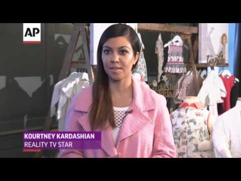 Kourtney Kardashian on the Baby Clothes Business News Video