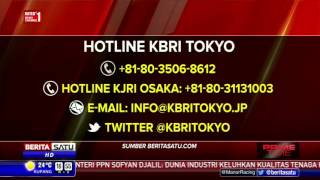 Gempa Jepang, Hotline KBRI Tokyo yang Bisa Dihubungi