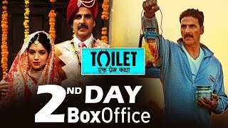 Akshay's Toilet Ek Prem Katha 2nd Day Box Office Collection - MASSIVE JUMP