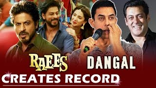 Shahrukh's RAEES Trailer CREATES RECORD, Aamir Khan THANKS Salman Khan For DANGAL