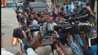 Police Arrests BJP MLA Kishan Reddy | Protests At Khammam Mirchi Market Yard | iNews