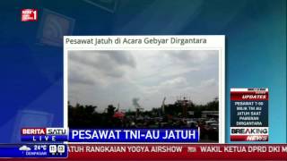 Breaking News: Pesawat Jatuh Diketahui F-16 Golden Eagle