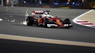 Sebastian Vettel's Bahrain Bid up in Smoke - Sports News Video