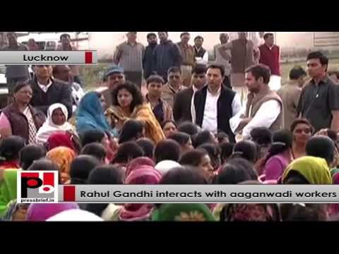 Rahul  Gandhi- Politicians come, deliver a speech and forget everything