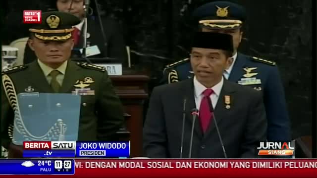 Sidang Paripurna, Jokowi Ajak Lembaga Negara Kompak