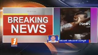 TJAC Chairman Gajjala Kantham Caught in Drunk Drive | Argue With Police | Karimnagar | iNews