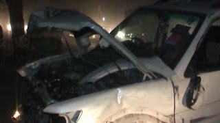 तेज़ रफ्तार गाड़ी का कहर, 1 की मौत 4 लोग घायल