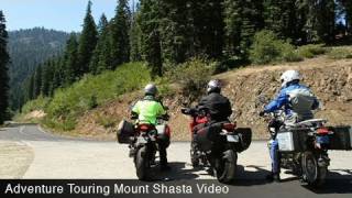 Adventure Touring Bikes at Mount Shasta