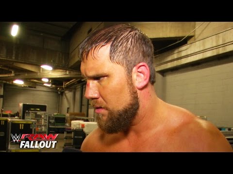 Curtis Axel reacts to his confrontation with Dean Ambrose - Raw Fallout - February 2, 2015 - WWE Wrestling Video