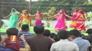Holi Festival Celebrations At Happy Sunday Event In Kakinada | iNews