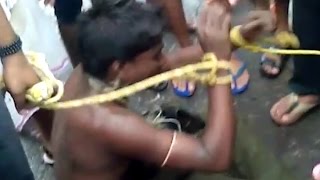 Man thrashed by locals for harassing a girl