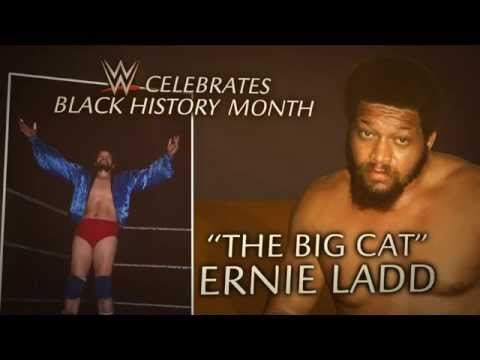 WWE honors Black History Month 2015- Ernie Ladd tribute - WWE Wrestling Video