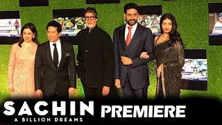 Amitabh, Abhishek, Aishwarya Rai At Sachin A Billion Dreams GRAND PREMIERE