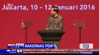 Pidato Presiden Jokowi di Rakernas PDIP # 2
