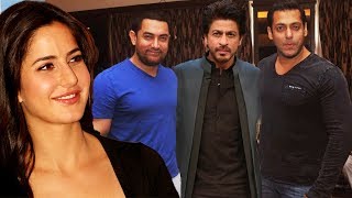 Katrina Kaif Becomes FIRST Actress To Work With All Three Khans At The Same Time
