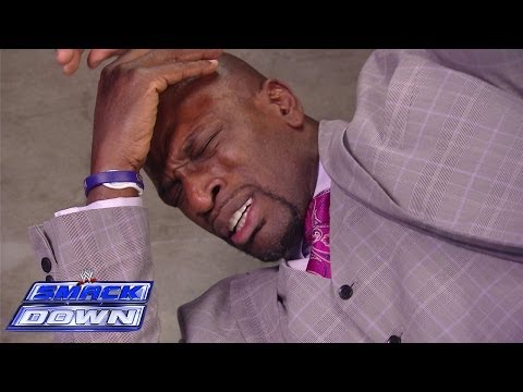 Darren Young gets retribution on Titus O'Neil with a backstage attack- SmackDown, Feb. 7, 2014 - WWE Wrestling Video