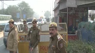नव वर्ष के जश्न के मद्देनजर दिल्ली पु‌ल‌िस भी सतर्क