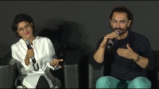 Aamir Khan and wife Kiran Rao sing 'Aati Kya Khandala'