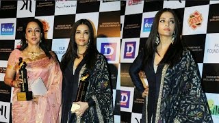 Aishwarya Rai & Hema Malini At Dadasaheb Phalke Awards 2017