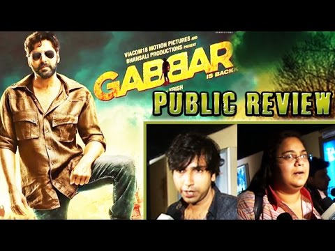 Gabbar Is Back' Public REVIEW - Akshay Kumar, Kareena Kapoor