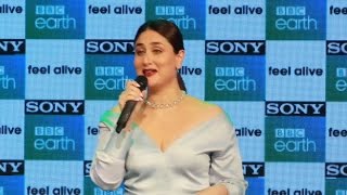Kareena Kapoor's FUNNY Moment With Reporter At Sony BBC Earth Launch