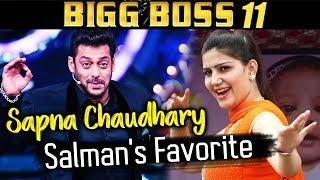 Salman Khan SUPPORTS Sapna Chaudhary - Bigg Boss 11