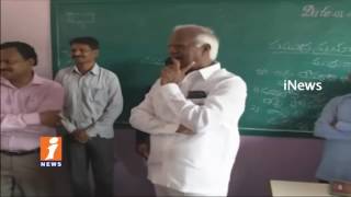 Dy CM Kadiyam Srihari Inspects Siddipet Govt School | iNews