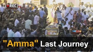Tamilnadu CM Jayalalitha Final Journey Photos ||  Celebrities Pays Tribute
