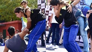 Akshay Kumar Gets BEATEN By A Girl - Watch Video