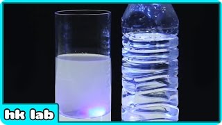 Glow in the Dark Drinks Science Trick
