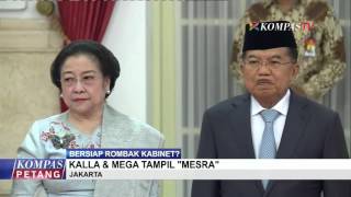 Jusuf Kalla dan Megawati Tampil "Mesra"