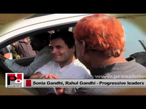 Sonia Gandhi and Rahul Gandhi -- progressive mass leaders with modern vision