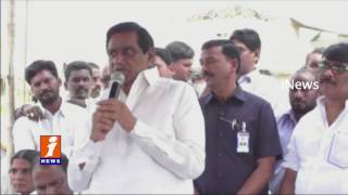 AP Deputy CM Krishna Murthy Launches CC Road At Dondapadu | Amaravathi | iNews