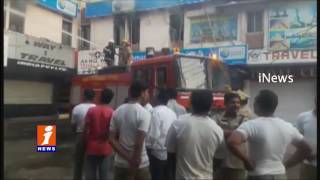 Fire Accident In Money Exchange Office Due To Short Circuit In Hyderabad | iNews