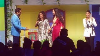 Salman Khan Gentleman Behavior With Two Ladies At Bigg Boss 11 Launch