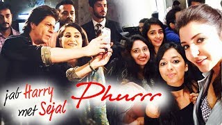 Shahrukh & Anushka In Delhi For Phurrr Song Launch - Jab Harry Met Sejal