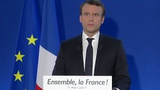 Emmanuel Macron wins French presidential election