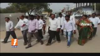 Chaos In Hayathnagar MLC Polling | Voters Protest Against Names Changed In Ballot Papers | iNews