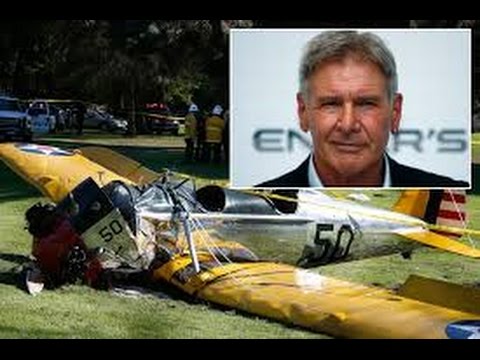 US actor Harrison Ford in a Plane Crash News Video